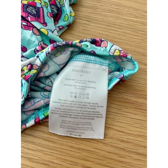 Posh Peanut Poshalicious Gum Bubble Outfit size 2T - Picture 3 of 3